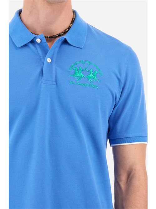 MAN POLO S/S PIQUET STRETCH LA MARTINA | YMP001-PK001/07205